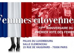 70e anniversaire du vote des femmes